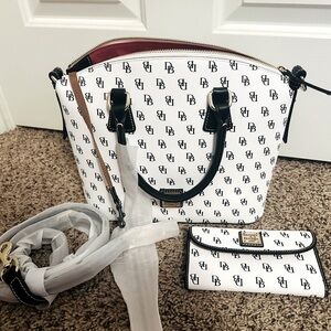 Dooney&Burke Crossbody and matching wallet